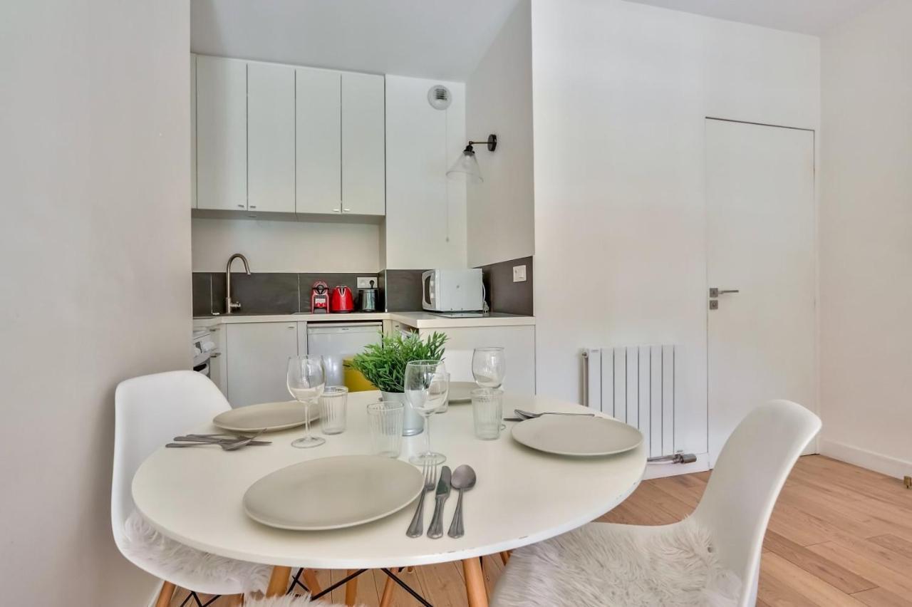 Studio - Appartement Quartier Montparnasse 2 Free Netflix Paris Exterior foto